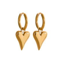 Bella Heart Earrings