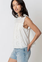 Eyelet Top