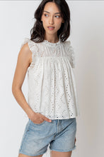 Eyelet Top