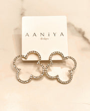 Clover Crystal Earrings
