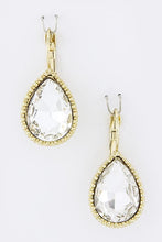 Yasi Crystal Teardrop Earrings