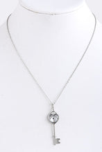 Jewel Heart Key Locket