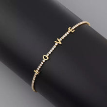 Love Tennis Bracelet