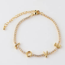 Love Tennis Bracelet