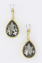 Yasi Crystal Teardrop Earrings